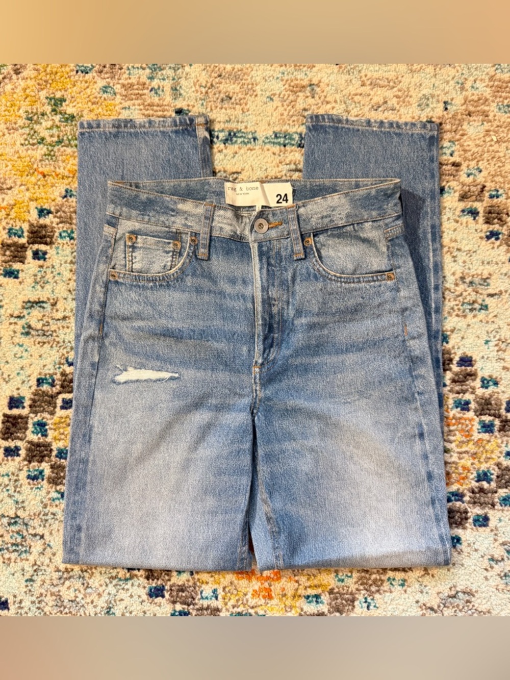 rag & bone miramar straight leg pants